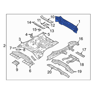 Hyundai OE - Rear Rear Body Panel