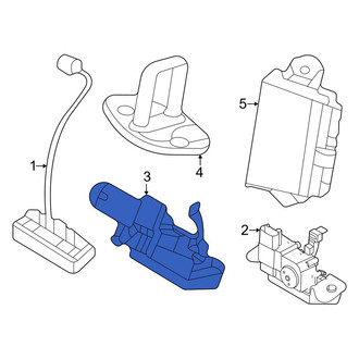 Hyundai OE - Rear Liftgate Latch