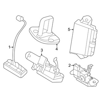 Hyundai OE - Lift Gate - Lock & Electrical