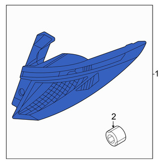 Hyundai OE - Rear Left Tail Light Assembly