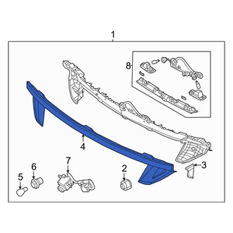 Hyundai OE - Rear Tail Light Lens