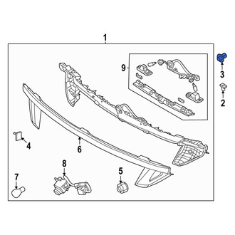 Hyundai OE - Outer Tail Light Clip