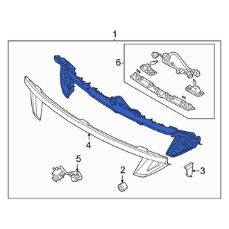 Hyundai OE - Rear Center Tail Light Assembly