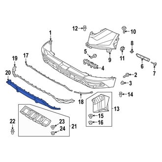 Hyundai OE - Rear Valance Panel