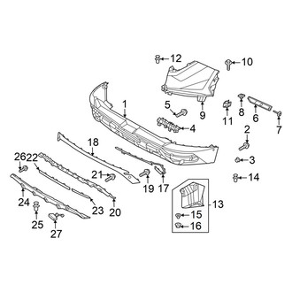 Hyundai OE - Rear Bumper - Bumper & Components (Cover & Trim), (N Line)