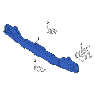 Hyundai OE - Rear Bumper Impact Bar