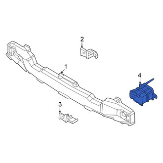 Hyundai OE - Rear Right Bumper Impact Bar Bracket