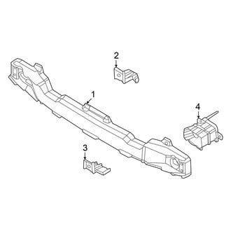 Hyundai OE - Rear Bumper - Bumper & Components (Korea Built, Mount Components), (Limited / N Line / SEL / XRT)