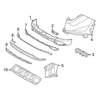 Hyundai OE - Rear Bumper - Bumper & Components (Cover & Trim)