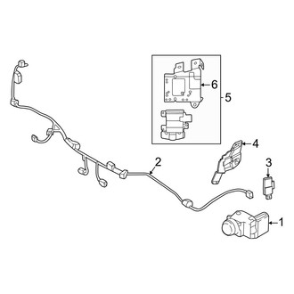 Hyundai OE - Rear Bumper - Electrical Components