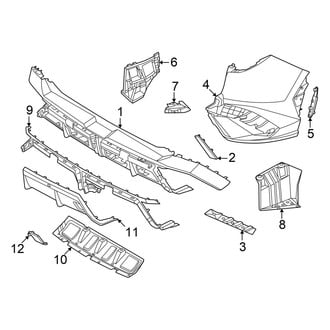 Hyundai OE - Rear Bumper - Bumper & Components (Bumper Components), (N Line Hybrid)