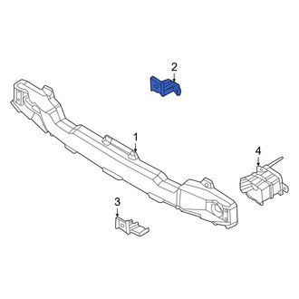Hyundai OE - Rear Upper Bumper Impact Bar Bracket
