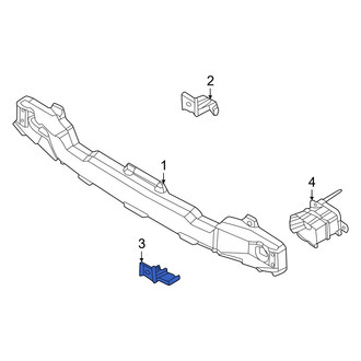 Hyundai OE - Rear Lower Bumper Impact Bar Bracket
