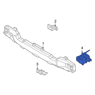 Hyundai OE - Rear Right Bumper Impact Bar Bracket
