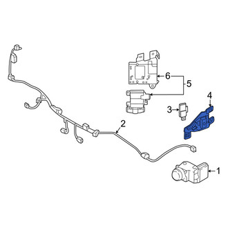Hyundai OE - Left Keyless Entry Receiver Bracket