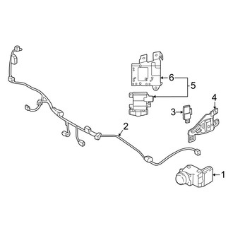 Hyundai OE - Rear Bumper - Electrical Components