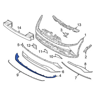 Hyundai OE - Front Lower Bumper Cover