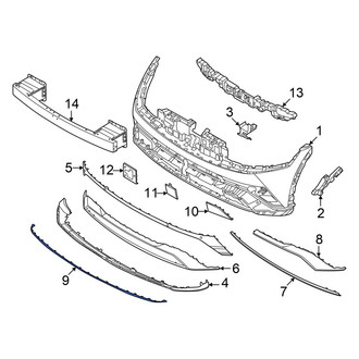Hyundai OE - Front Spoiler