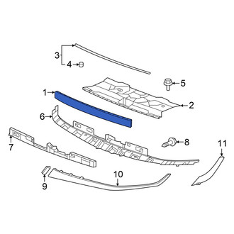 Hyundai OE - Front Upper Grille