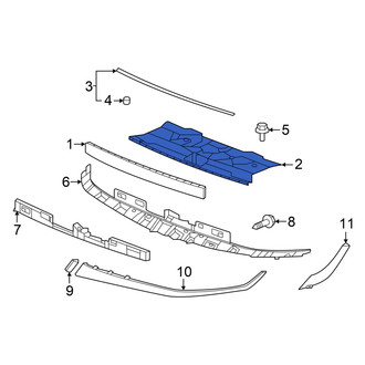Hyundai OE - Front Radiator Support Access Cover
