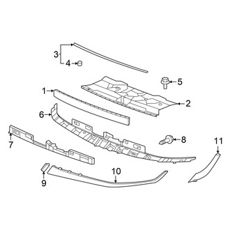 Hyundai OE - Front Bumper & Grille - Grille & Components
