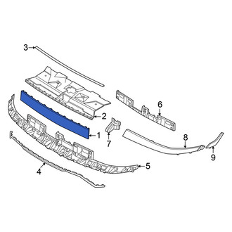 Hyundai OE - Front Upper Grille
