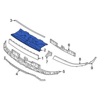 Hyundai OE - Front Radiator Support Access Cover