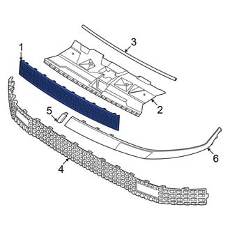 Hyundai OE - Front Upper Grille