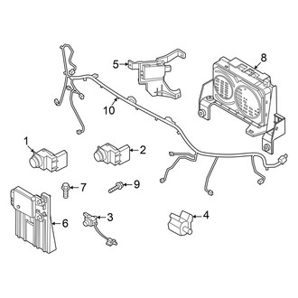 Hyundai OE - Front Bumper & Grille - Electrical Components