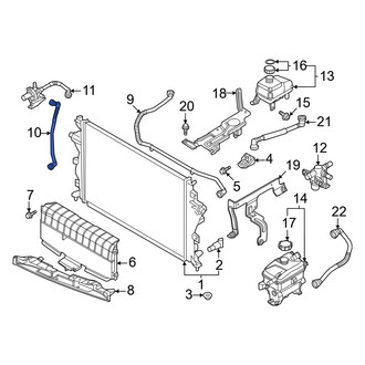 Hyundai OE - Lower Radiator Coolant Hose