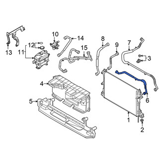 Hyundai OE - Radiator Coolant Hose