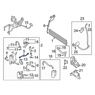 Hyundai OE - Engine Coolant Pipe
