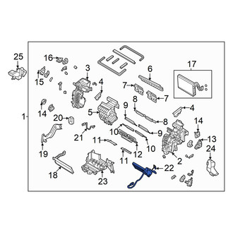 Hyundai OE - HVAC Heater Core Heater Element