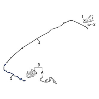 Hyundai OE - Front Antenna Cable