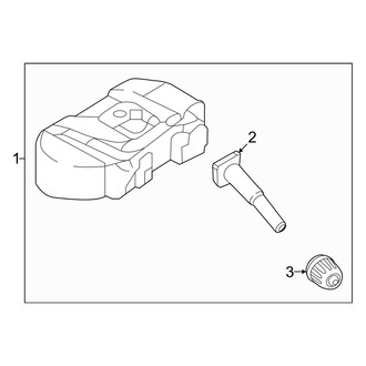 Hyundai OE - Electrical - Tire Pressure Monitor Components (Limited / SE / SE Standard Range / SEL / XRT)