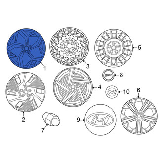 Hyundai OE - Wheel