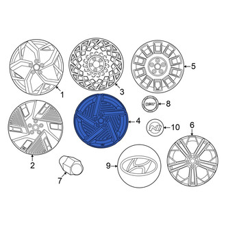 Hyundai OE - Wheel
