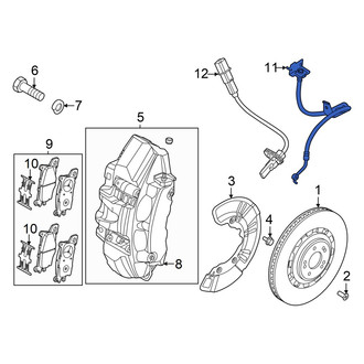 Hyundai OE - Front Right Brake Hydraulic Hose