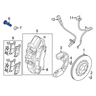Hyundai OE - Front Disc Brake Caliper Bolt