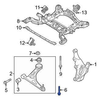 Hyundai OE - Rear Suspension Control Arm Bolt