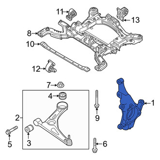 Hyundai OE - Left Steering Knuckle