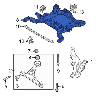 Hyundai OE - Front Suspension Subframe Crossmember