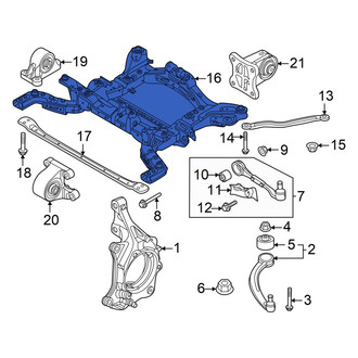 Hyundai OE - Front Suspension Subframe Crossmember