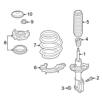 Hyundai OE - Front Suspension - Struts & Components (RWD)