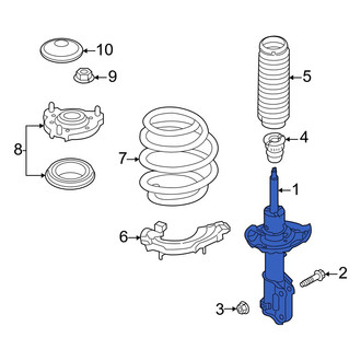 Hyundai OE - Front Right Suspension Strut