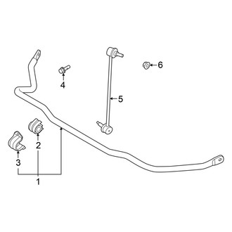 Hyundai OE - Front Suspension - Stabilizer Bar & Components
