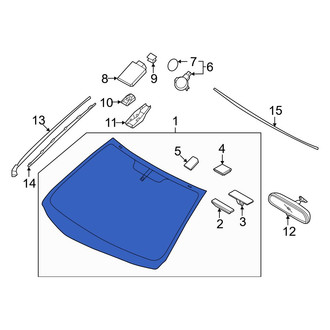 Hyundai OE - Front Windshield