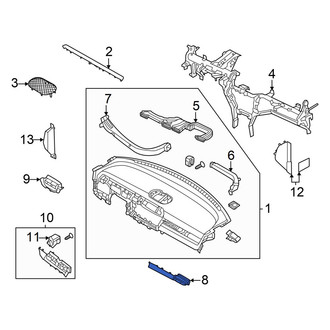 Hyundai OE - Front Left Dashboard Air Vent