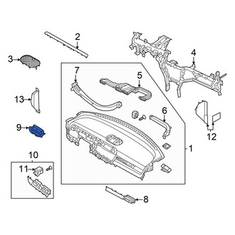 Hyundai OE - Front Left Dashboard Air Vent