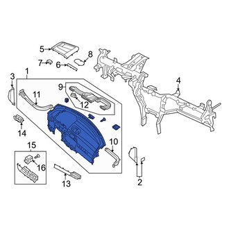 Hyundai OE - Dashboard Panel